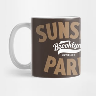 Sunset Park New York - Capturing Brooklyn's Urban Aura Mug